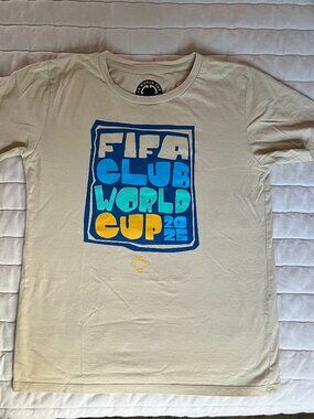 FIFA World Cup 2025 Youth XL T-shirt Cream